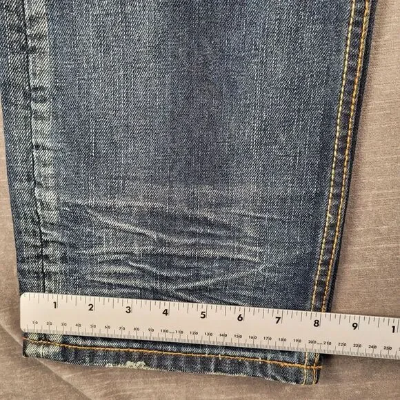 Heritage‎ America 76 Distillery Blue Jeans Whiskers Mens Size 30 x 32 NEW - Picture 6 of 10